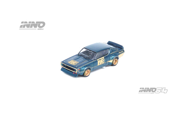 INNO64 1:64 Nissan Skyline 2000GT-R (KPGC110) in Racing Concept Green