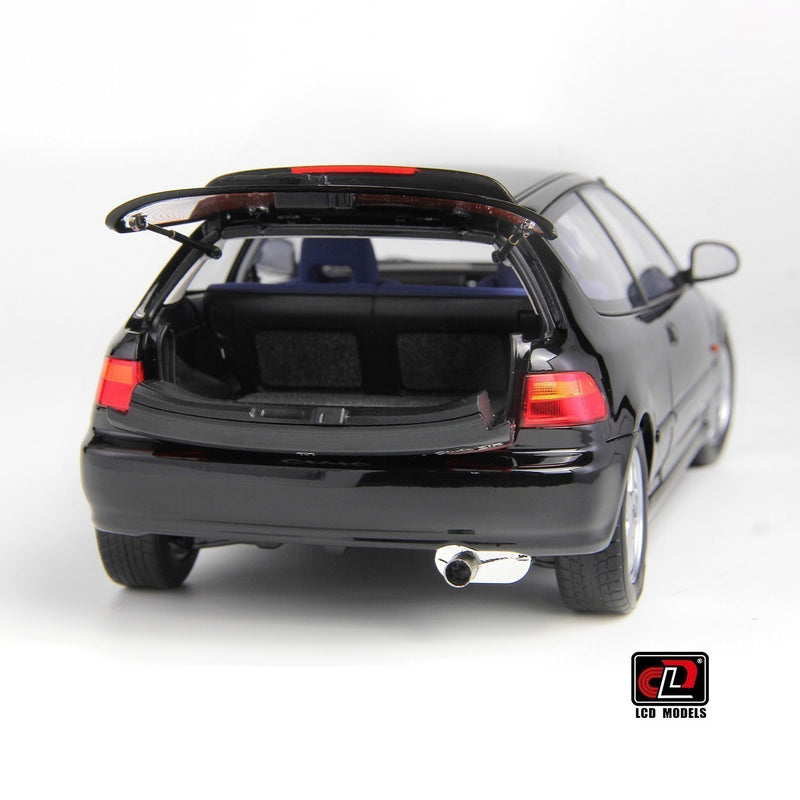 LCD Models 1:18 Honda Civic (EG6) SiR II in Black