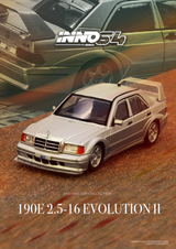INNO64 1:64 Mercedes-Benz 190E in Silver