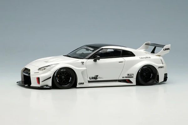 Make Up Co., Ltd / Eidolon 1:43 Nissan LB Silhouette Works GT 35GT-RR TAS 2020 in Pearl White