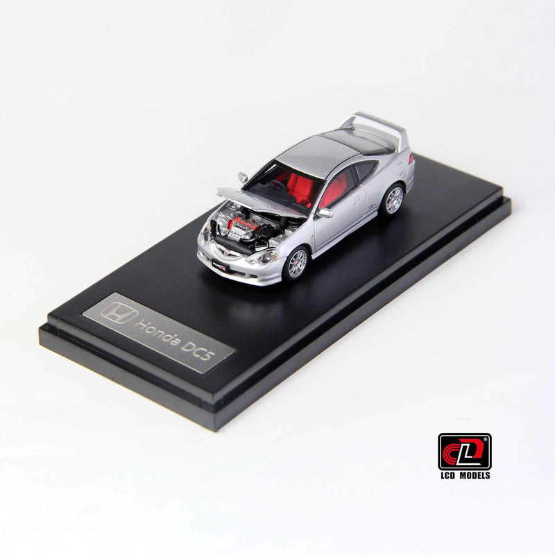 LCD Models 1:64 Honda Integra Type-R (DC5) in Silver