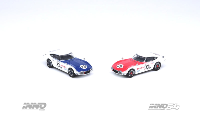 INNO64 1:64 Toyota 2000GT #23 & #33 SCCA 1968 Box Set Collection