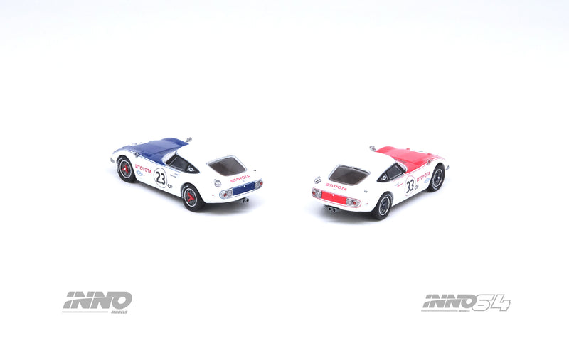 INNO64 1:64 Toyota 2000GT #23 & #33 SCCA 1968 Box Set Collection