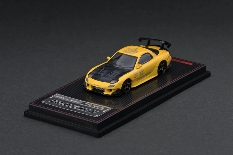 Ignition Model 1:64 Mazda RX-7 FD3S RE Amemiya Yellow