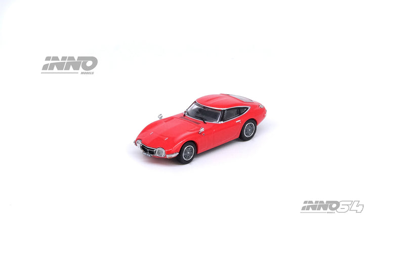 INNO64 1:64 Toyota 2000GT in Solar Red