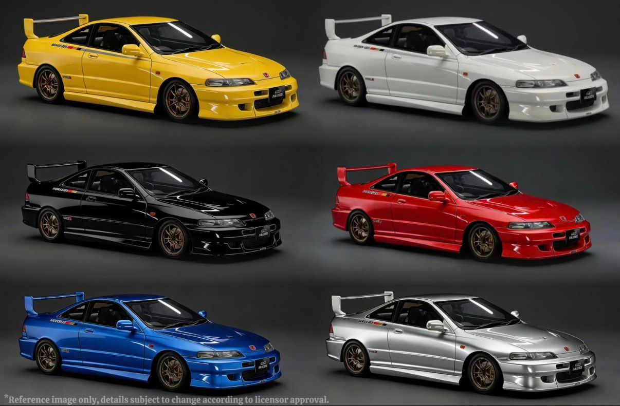 *PREORDER* One Model 1:18 Honda Integra Type-R DC2 Mugen Resin in Black
