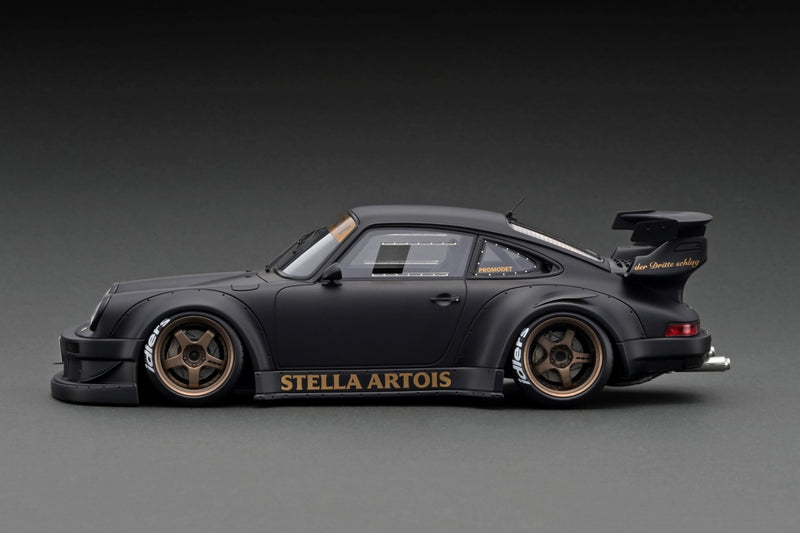 Ignition Model 1:18 Porsche 930 RWB in Matte Black