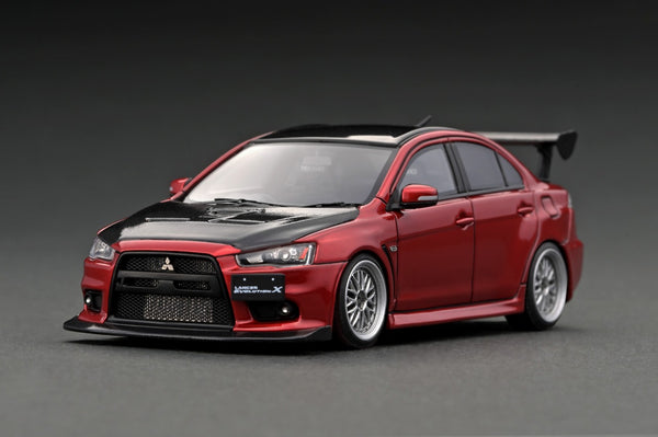 Ignition Model 1:43 Mitsubishi Lancer Evolution X (CZ4A) in Red Metallic