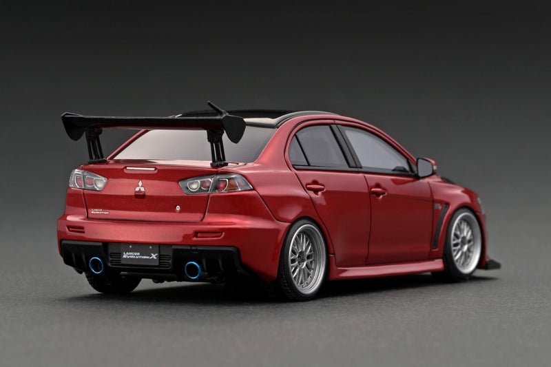 Ignition Model 1:43 Mitsubishi Lancer Evolution X (CZ4A) in Red Metallic