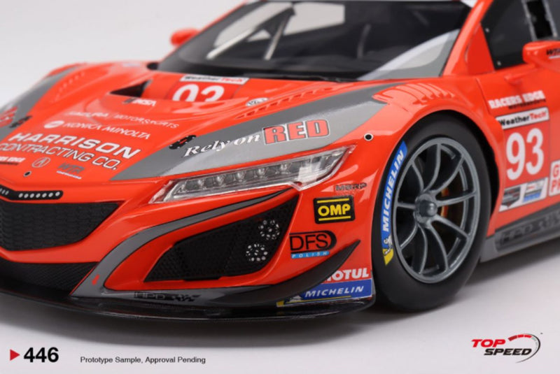 TopSpeed Models 1:18 Acura NSX GT3 EVO22