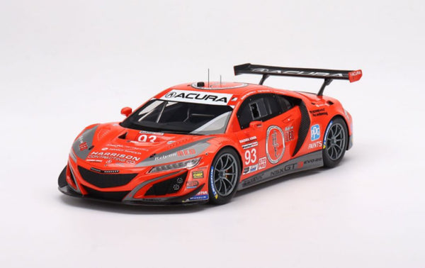 TopSpeed Models 1:18 Acura NSX GT3 EVO22 #93 WTR 2022 IMSA Sebring