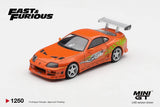 *PREORDER* MINIGT 1:64 Toyota Supra BOMEX “The Fast and the Furious” Brian O’Conner