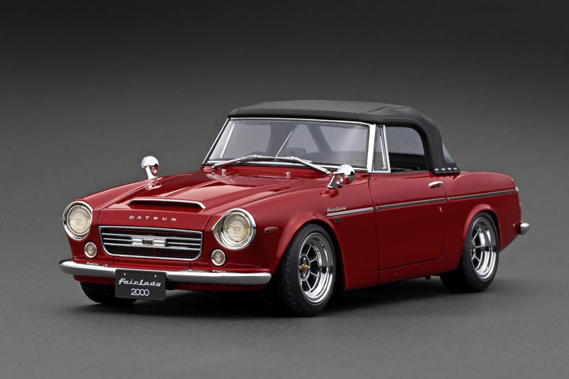 Ignition Model 1:18 Datsun Fairlady 2000 (SR311) in Burgundy Red