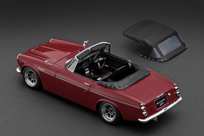 Ignition Model 1:18 Datsun Fairlady 2000 (SR311) in Burgundy Red