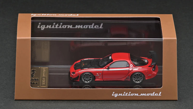 Ignition Model 1:64 Mazda RX-7 (FD3S) FEED in Red