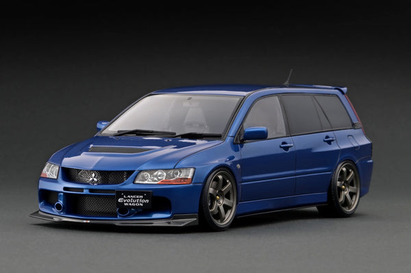 Ignition Model 1:18 Mitsubishi Lancer Evolution Wagon (CT9W) in Blue