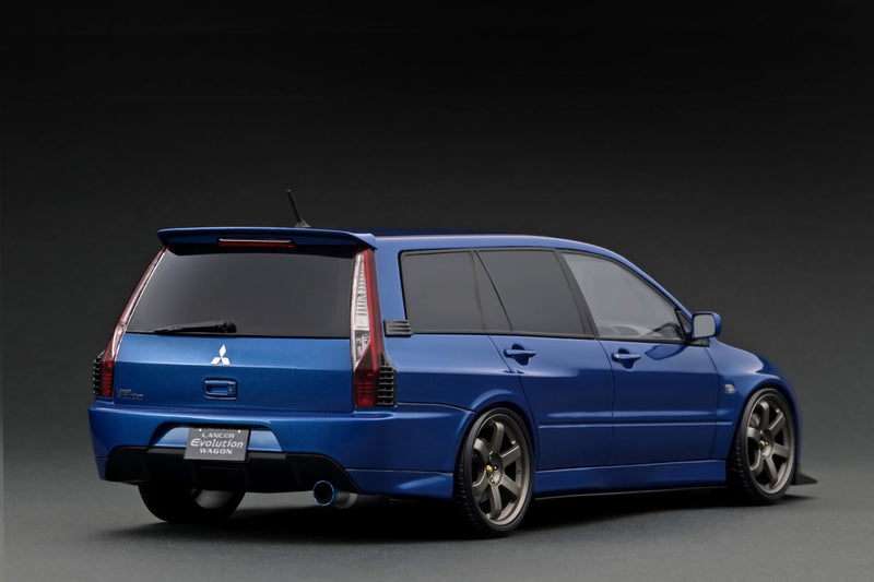 Ignition Model 1:18 Mitsubishi Lancer Evolution Wagon (CT9W) in Blue