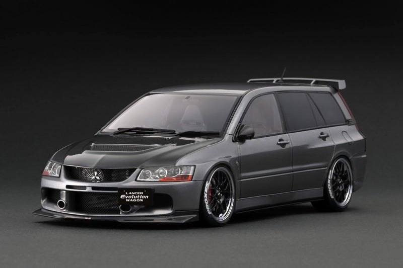 Ignition Model 1:18 Mitsubishi Lancer Evolution Wagon (CT9W) in Gun Metallic