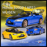 *PREORDER* MotorHelix 1/18 Honda S2000 (AP2) MUGEN in New Indy Yellow Pearl