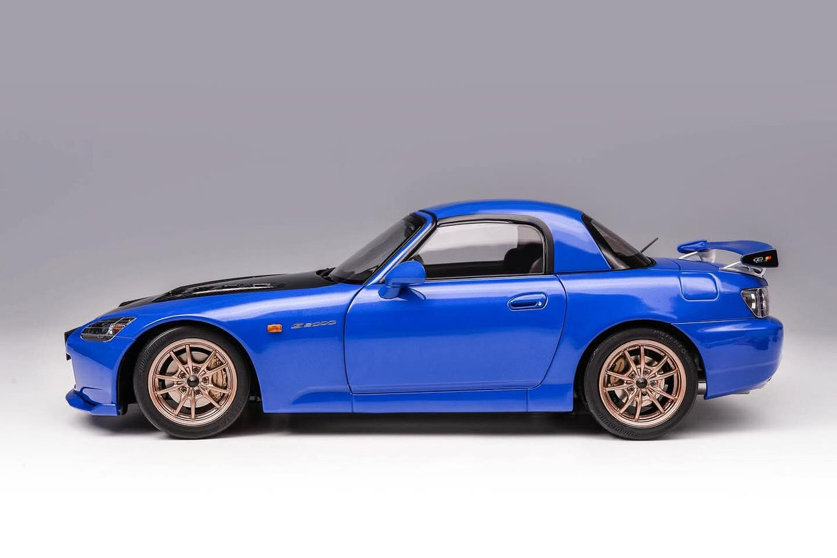 *PREORDER* MotorHelix 1/18 Honda S2000 (AP2) MUGEN in Apex Blue