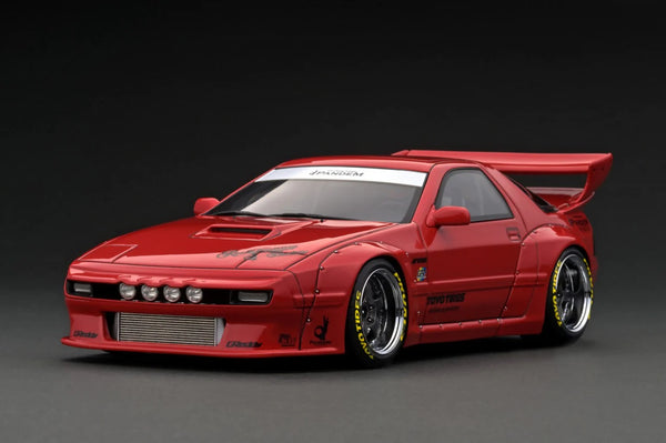 Ignition Model 1:18 Mazda RX-7 (FC3S) Pandem in Red