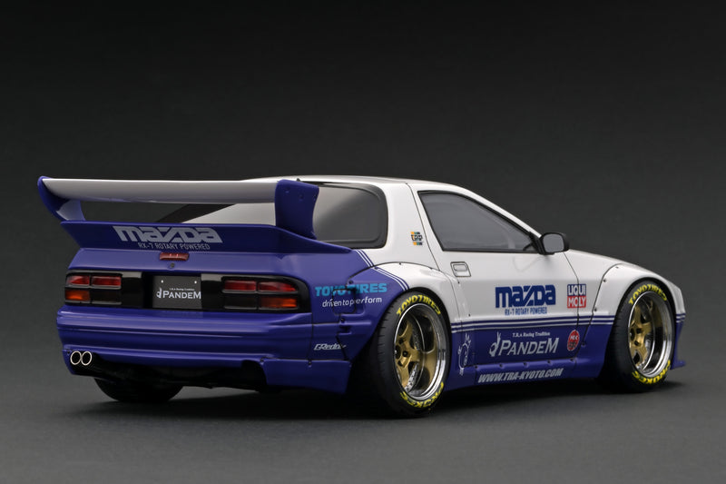 Ignition Model 1:18 Mazda RX-7 (FC3S) Pandem in White / Purple