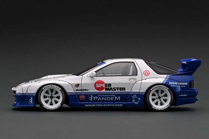 Ignition Model 1:18 Mazda RX-7 (FC3S) Pandem in White / Blue