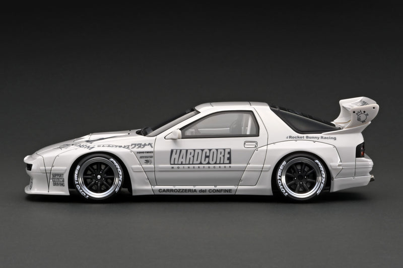 Ignition Model 1:18 Mazda RX-7 (FC3S) PANDEM in White with 13B Engine