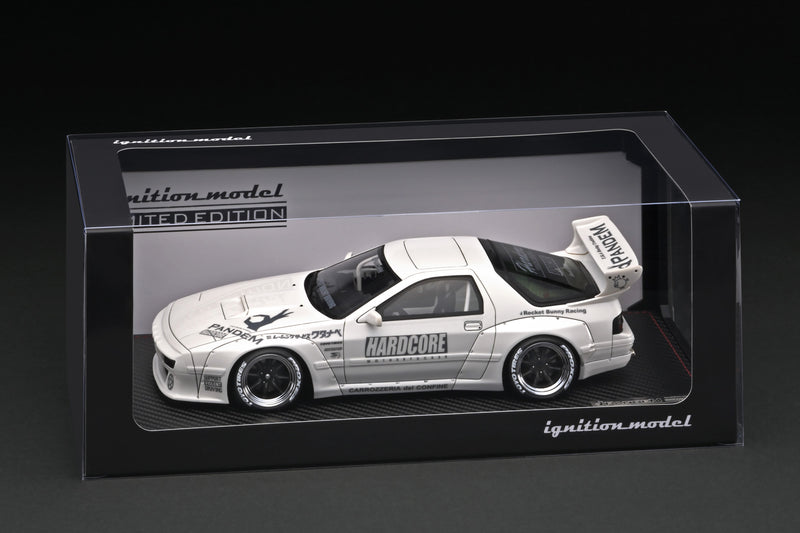 Ignition Model 1:18 Mazda RX-7 (FC3S) PANDEM in White with 13B Engine