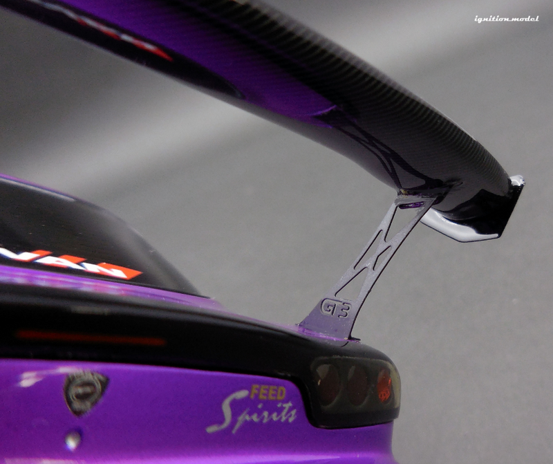 Ignition Model 1:18 Mazda RX-7 (FD3S) FEED Afflux GT3 in Purple Metallic