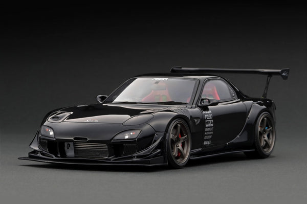 Ignition Model 1:18 Mazda RX-7 (FD3S) FEED Afflux GT3 in Black