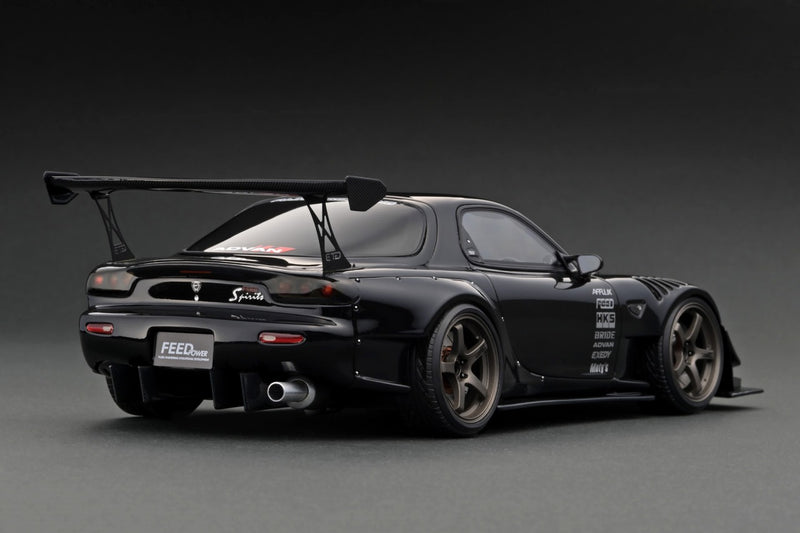 Ignition Model 1:18 Mazda RX-7 (FD3S) FEED Afflux GT3 in Black