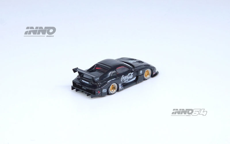 INNO64 1:64 Mazda RX7 (FD3S) LB-SUPER SILHOUETTE in Black