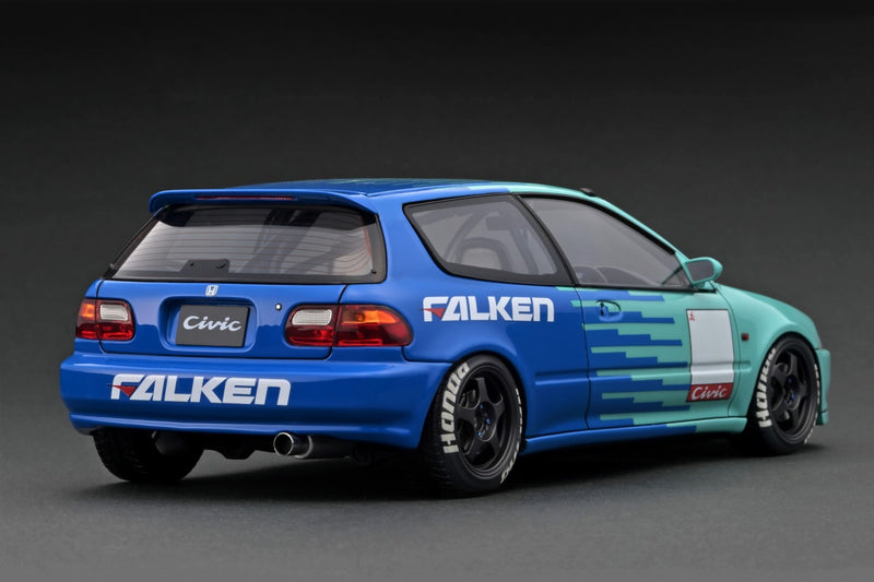 Ignition Model 1:18 Honda Civic (EG6) in Blue / Green