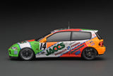 Ignition Model 1:18 Honda Civic (EG6) 1993 JTC #14 JACCS