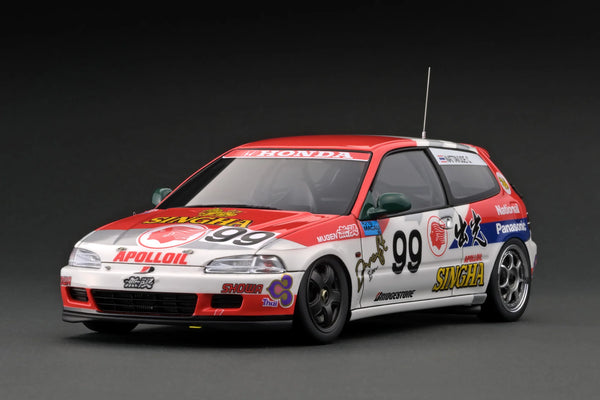 Ignition Model 1:18 Honda Civic (EG6) 出光 MOTION 無限 CIVIC (#99) 1994 Macau Cup Race