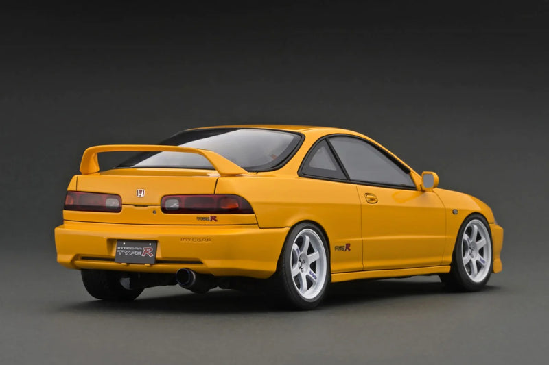 Ignition Model 1:18 Honda Integra (DC2) Type-R in Yellow