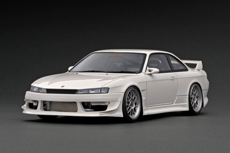 Ignition Model 1:18 Nissan Silvia (S14) VERTEX in White