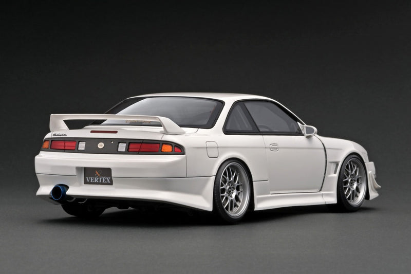 Ignition Model 1:18 Nissan Silvia (S14) VERTEX in White