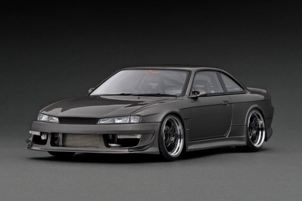 Ignition Model 1:18 Nissan Silvia (S14) VERTEX in Gun Metallic