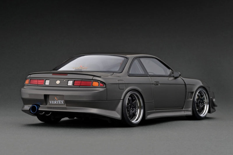 Ignition Model 1:18 Nissan Silvia (S14) VERTEX in Gun Metallic