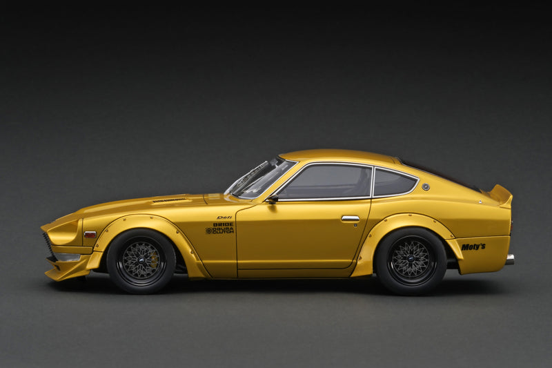 Ignition Model 1:18 Nissan Fairlady Z (S30) STAR ROAD in Yellow Metallic