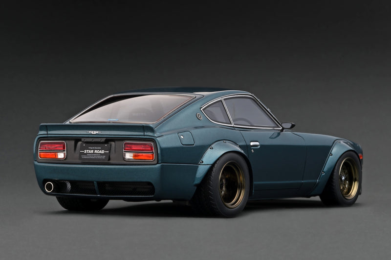 Ignition Model 1:18 Nissan Fairlady Z (S30) STAR ROAD in Green Metallic