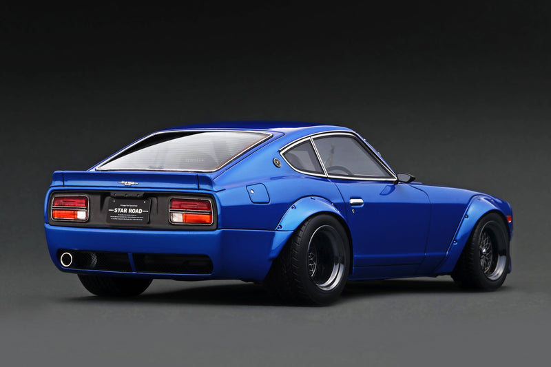 Ignition Model 1:18 Nissan Fairlady Z (S30) STAR ROAD in Blue Metallic