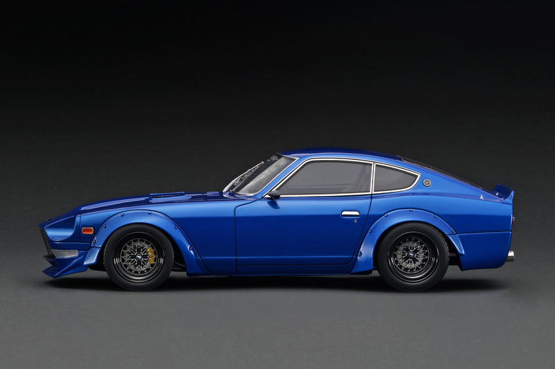 Ignition Model 1:18 Nissan Fairlady Z (S30) STAR ROAD in Blue Metallic