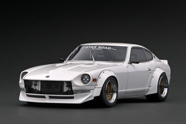 Ignition Model 1:18 Nissan Fairlady Z (S30) STAR ROAD in White