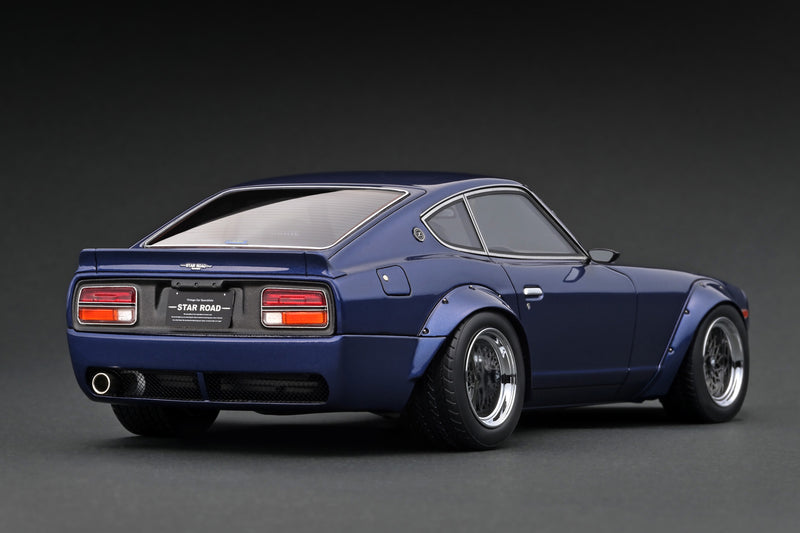 Ignition Model 1:18 Nissan Fairlady Z (S30) STAR ROAD in Blue Metallic