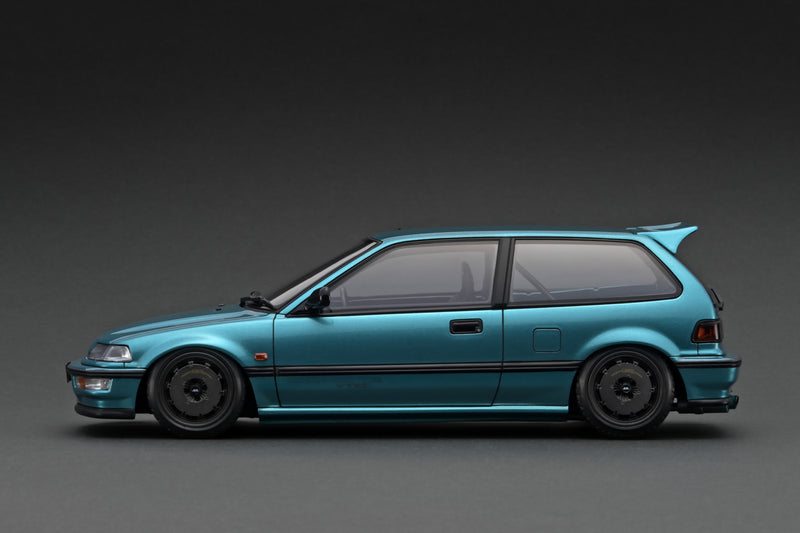 Ignition Model 1:18 Honda Civic (EF9) in Green Metallic