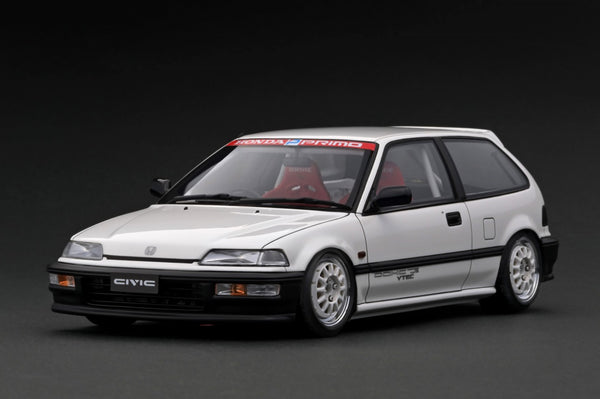 Ignition Model 1:18 Honda Civic (EF9) in White