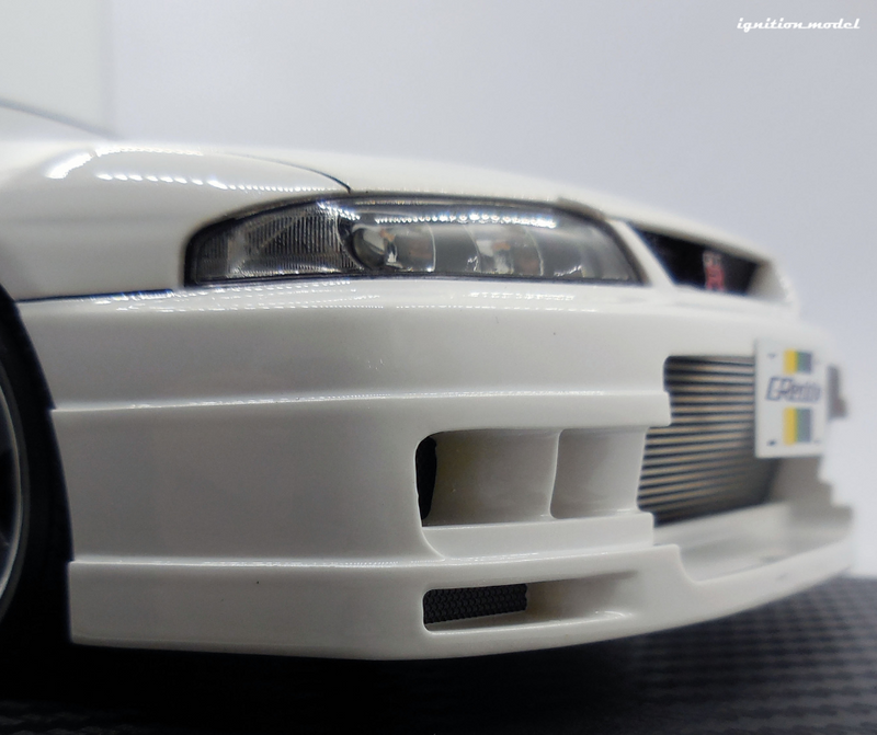 Ignition Model 1:18 Nissan Skyline (BNCR33) GT-R GReddy Version in Pearl White